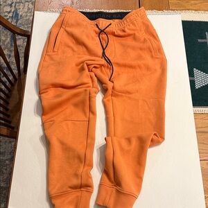 American Eagle Outfitters Orange Sweatpants